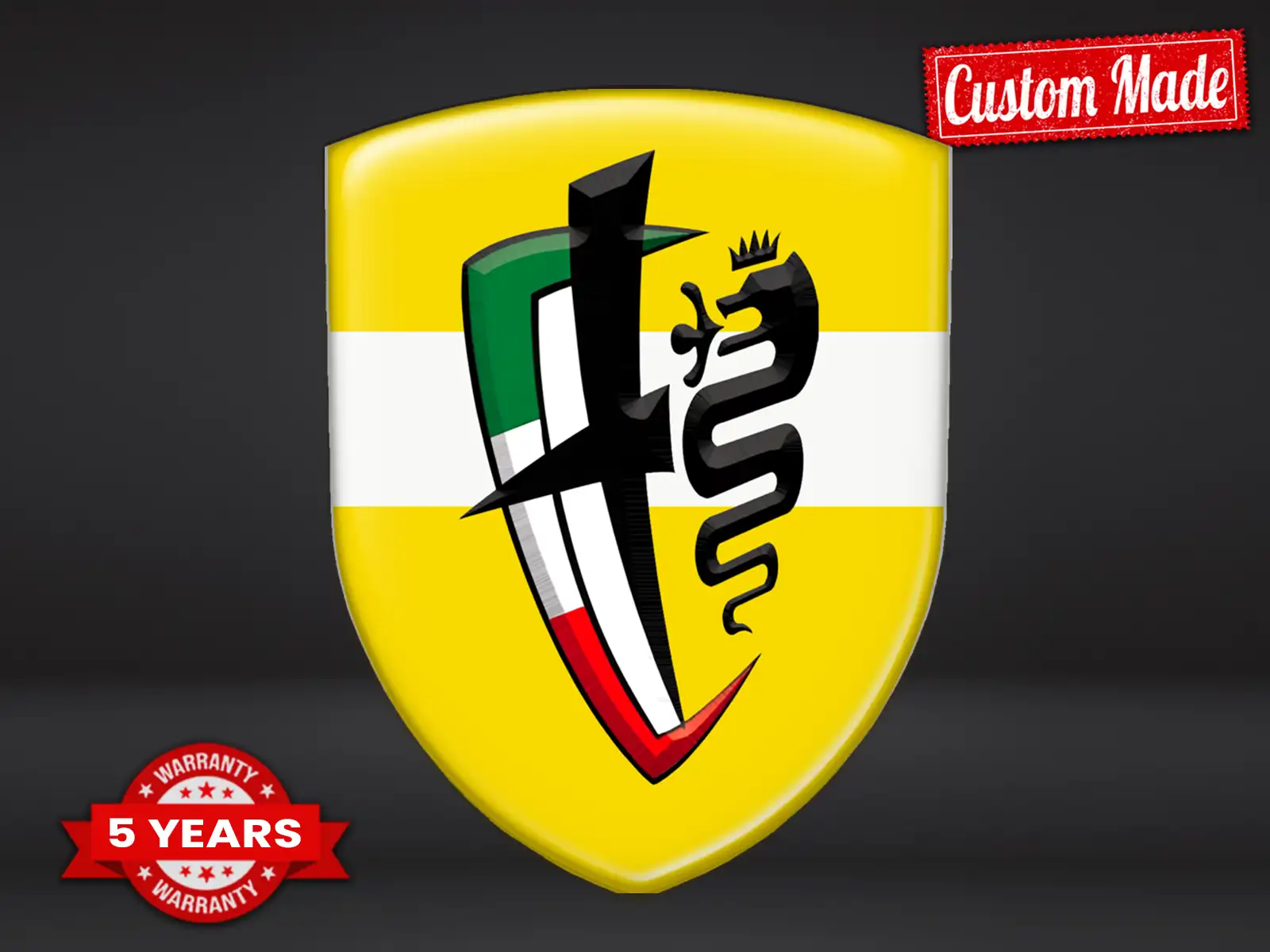 Alfa Romeo Heckscheibensticker Stilvoll Universal Professionell